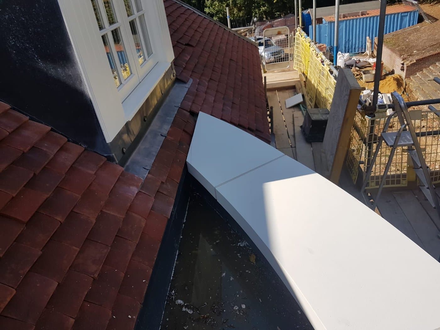 Private Residence — Curved Parapet Capping