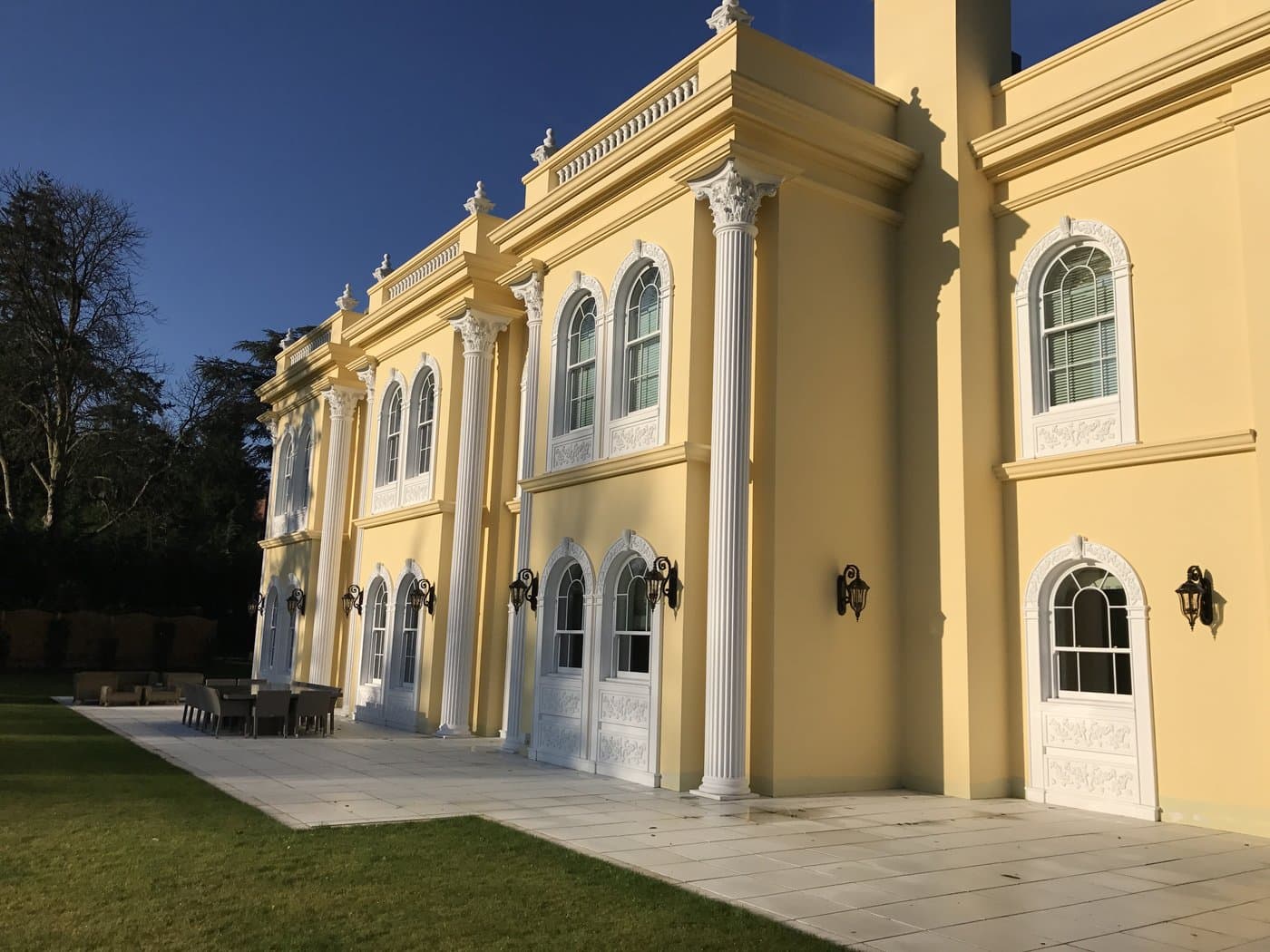 Private Residence — Full Column & Cornice Facade